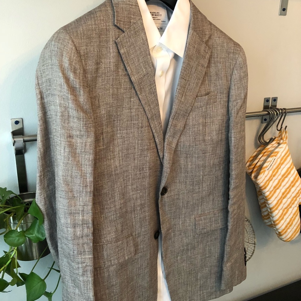Banana republic linen blazer